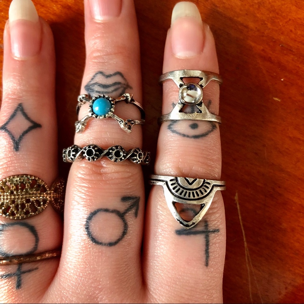 lot of 8 rings - Picture 4 of 4